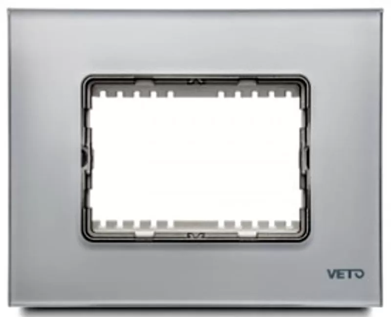 Placa 3H Vidrio Blanca Plura VETO