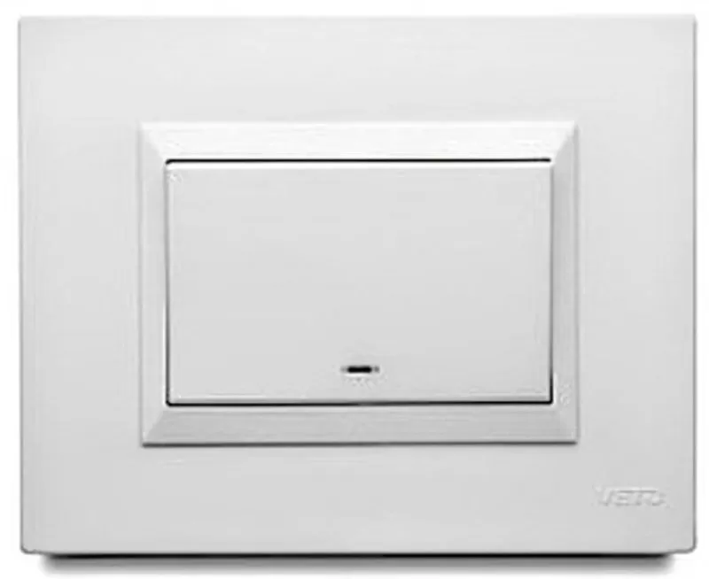 Conmutable Simple Plura Blanco VETO