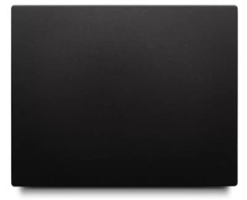 Placa Ciega Bastidor Negro Plura vETO