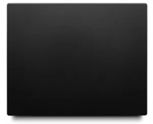 Placa Ciega Bastidor Negro Plura vETO