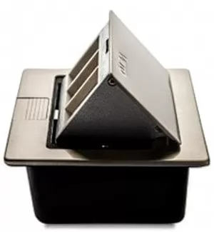 Socket piso plata 3 Modulos VETO