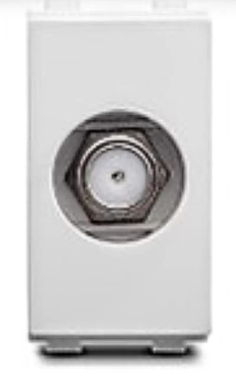 MODULO SENCILLO COAXIAL PLATA VETO