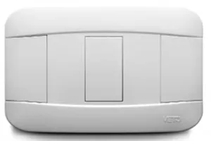 MODULO TAPA CUBRE HUECO PLATA