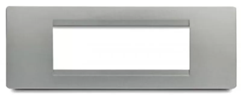 Placa 6H + Bastidor Plata VETO