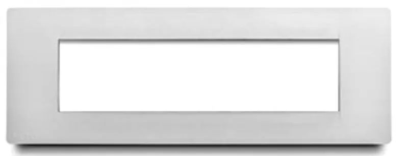 Placa 6H Con Bastidor Y Cajetin Plastico VETO