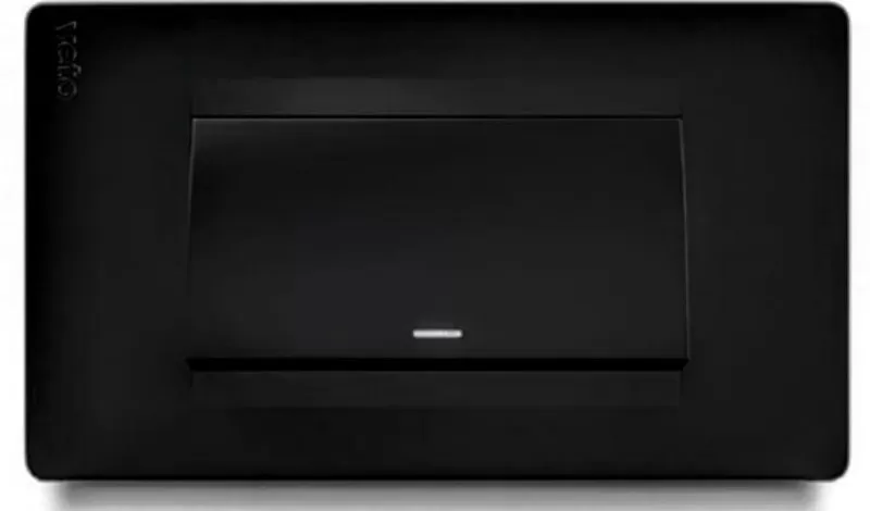 Conmutador Simple Black Premium VETO