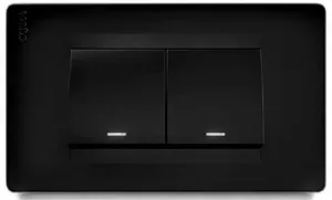 Conmutador Doble Black Premium VETO