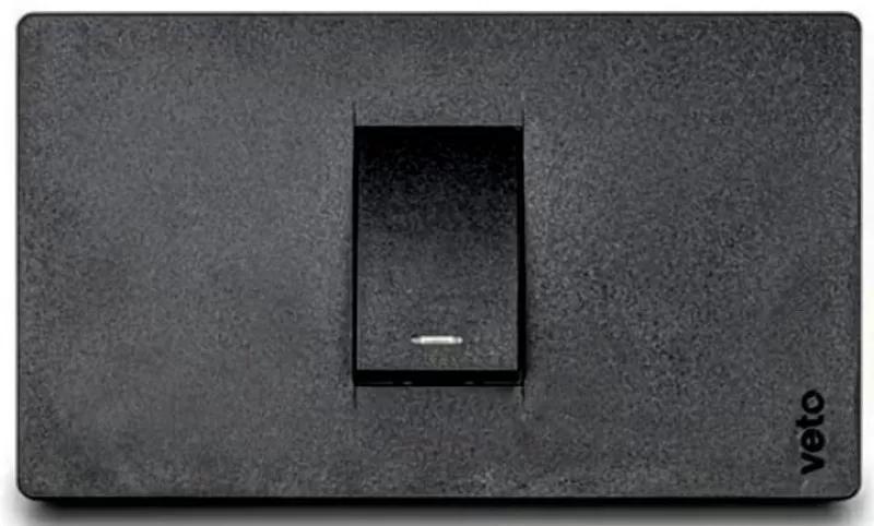 Interruptor 4 Vias Premium Black VETO