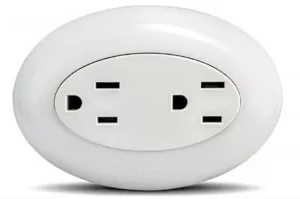 Tomacorriente doble Amer 2P+E Sobreponer Click VETO