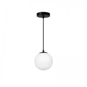 LCE150 - Lampara colgante negro-MILKY E-27.