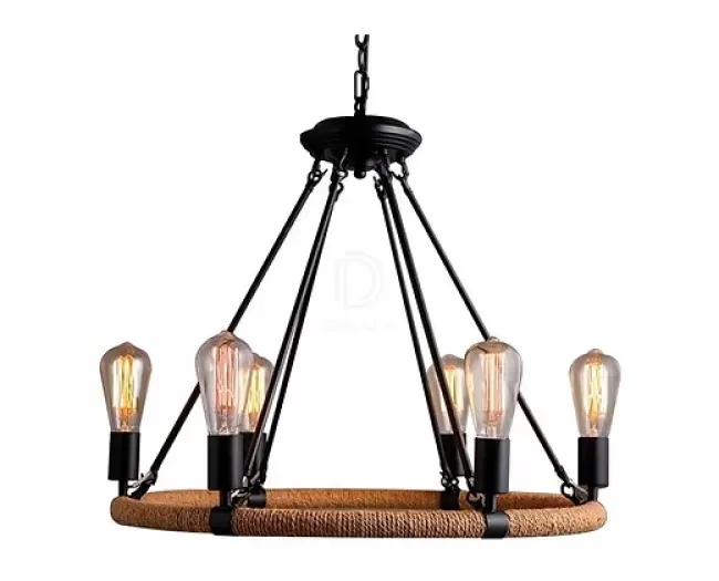 Retro Candelabro 6 Luces Vintage