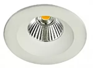 Bala led incrustar recesada Redonda Fija 6.5W 3000K Blanca 100-240V TECNOLITE