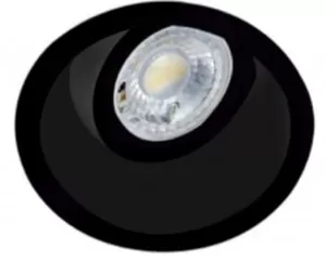 Bala incrustar recesada negro para GU10 TECNOLITE