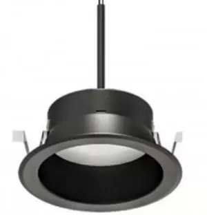 Bala de techo led integrado Negro 9W 4000K