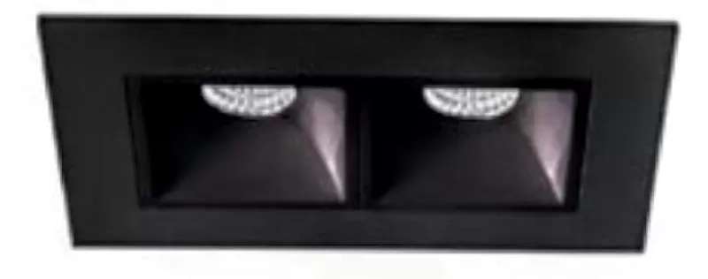 Mini kardan doble led 6W 3000K Negro 100-240V TECNOLITE