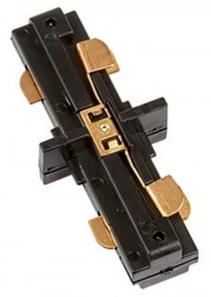 Union tres vias para riel negro