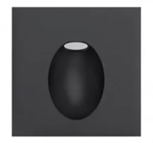 Aplique led incrustar 001 3W 3000K Negro 100-240V TECNOLITE