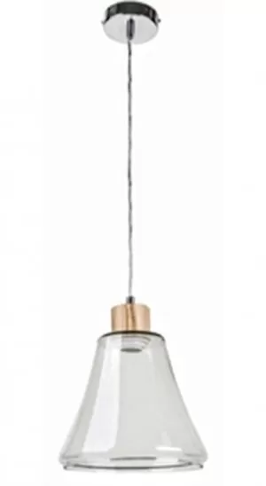 Luminaria colgante cristal 8176 E27 TECNOLITE