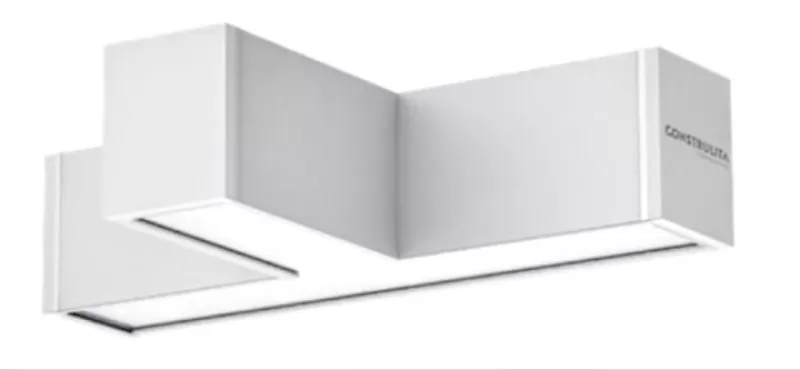 Accesorio forma T 4000K 11.5W blanco CONSTRULITA