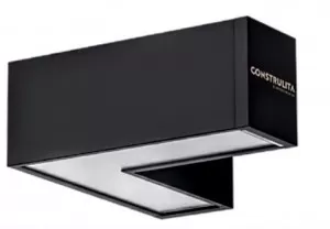 Accesorio en L 3000K  Negro CONTRULITA