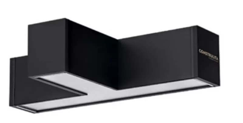 Accesorio forma T 4000K 11.5W Negro CONSTRULITA