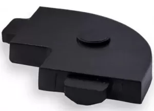 Conector en l para sistema de riel magnetico ECOLITE