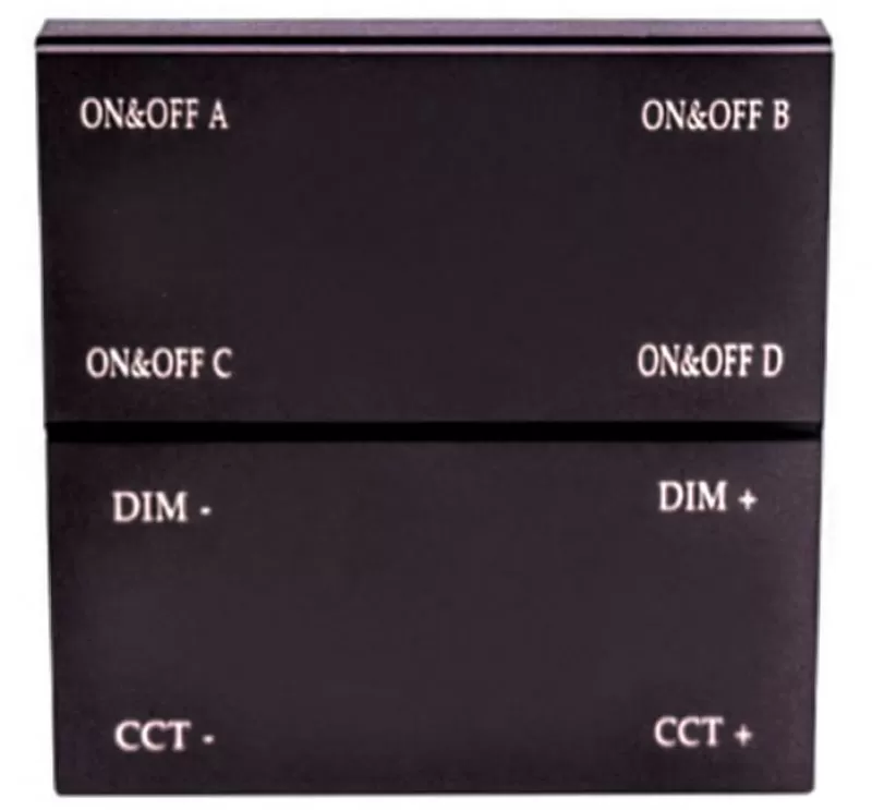 Control remoto tipo interruptor para sistema de riel magnetico ECOLITE