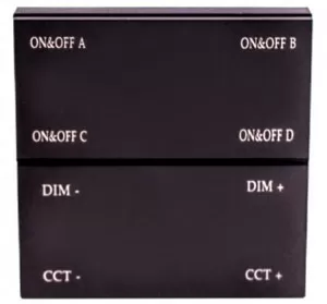 Control remoto tipo interruptor para sistema de riel magnetico ECOLITE