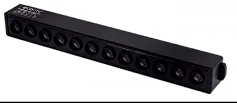 Luminaria lineal led para sistema de riel magnetico 12W ECOLITE