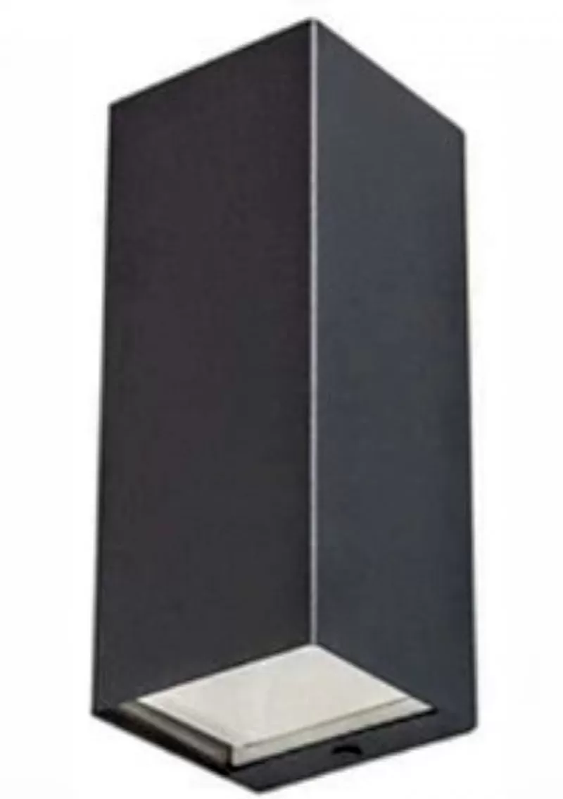 Aplique led 9W IP44 3000K gris 100-127V TECNOLITE