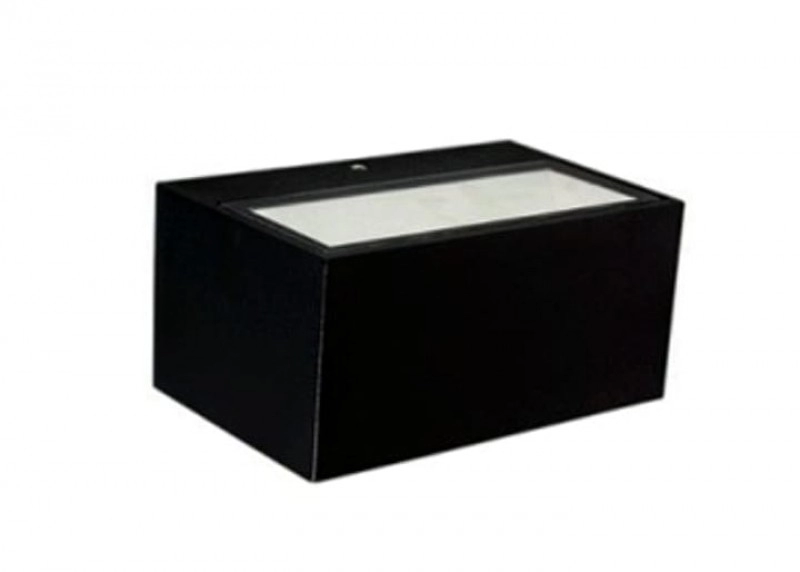 Aplique de muro led 8W 4000K 450LM 100-240V Negro TECNOLITE