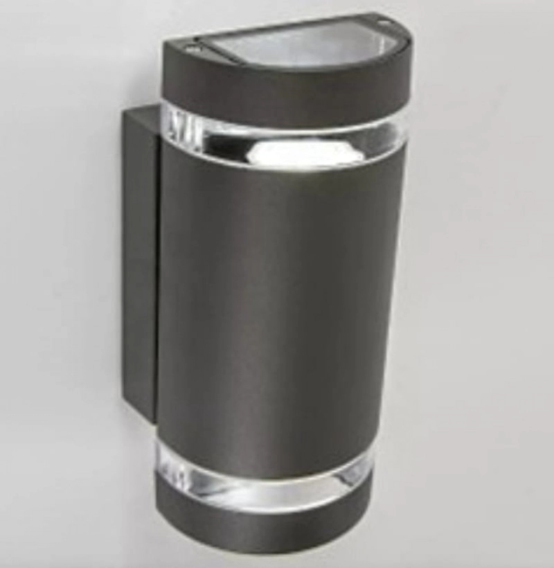 Aplique IP45 Para GU10 Antracita TECNOLITE