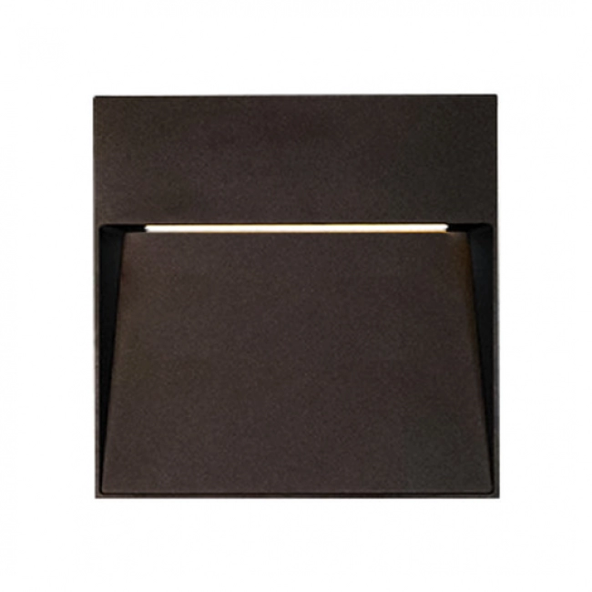 Aplique led 24W IP54 3000K Negro 127V TECNOLITE