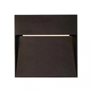 Aplique led 24W IP54 3000K Negro 127V TECNOLITE