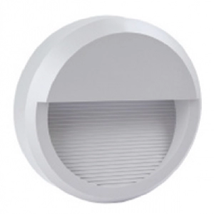 Aplique de muro Circulo 9.5W 3000K IP65 01 Satinado TECNOLITE
