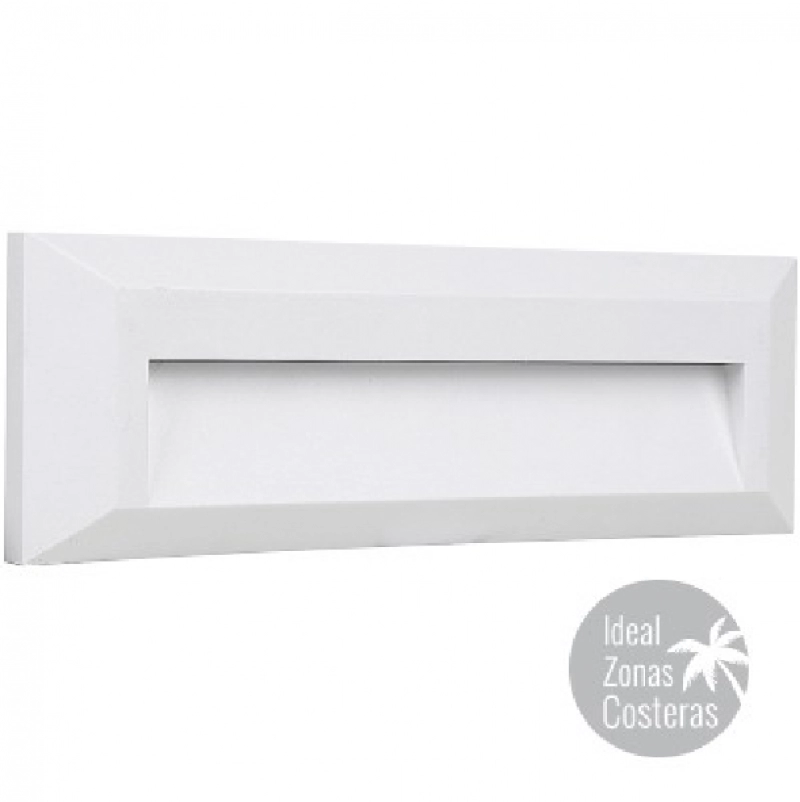 Aplique led 1.5W IP65 4000K Blanco 100-127V TECNOLITE