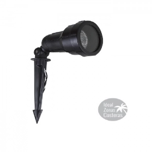 ESTACA PARA PAR20 IP65 NEGRO TECNOLITE