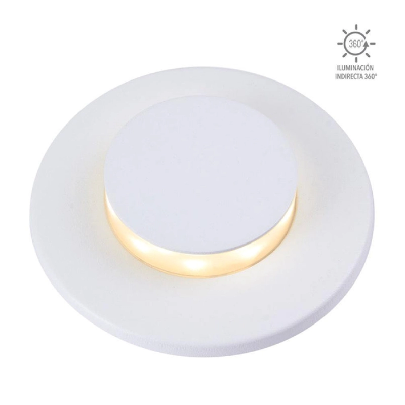 LUMINARIA EXTERIOR PISO LED 6W 100-240V 3000K  ESFERIS TECNOLITE
