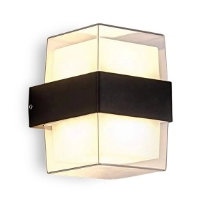 APLIQUE LED THOR12 9W 3000K NEGRO ECOLITE