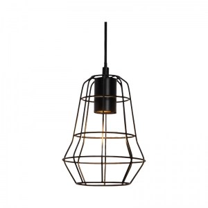 Luminaria Led Colgante Ledvance Pendulum Retro Negra