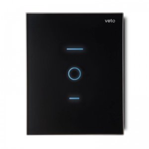 Dimmer Smart   Plura Negro Veto