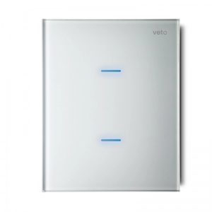 Interruptor Smart  Doble Plura Blanco    Veto