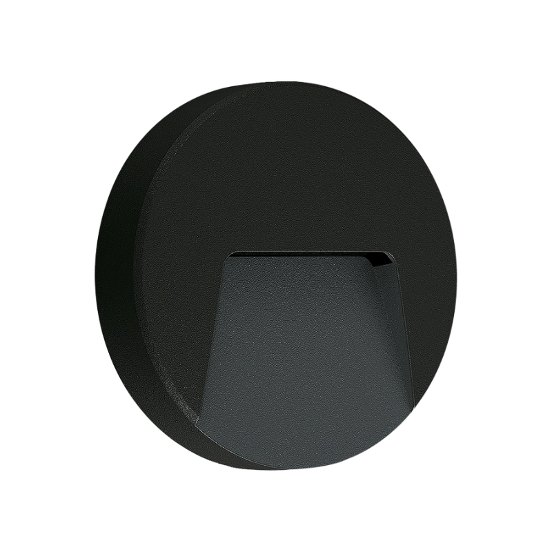 Luminaria Decoled Balyza Circular Negra Ledvance 3W