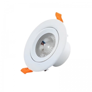 Bala Spot Led Integrado Redondo 7W Escualizable 3000K ILUMAX