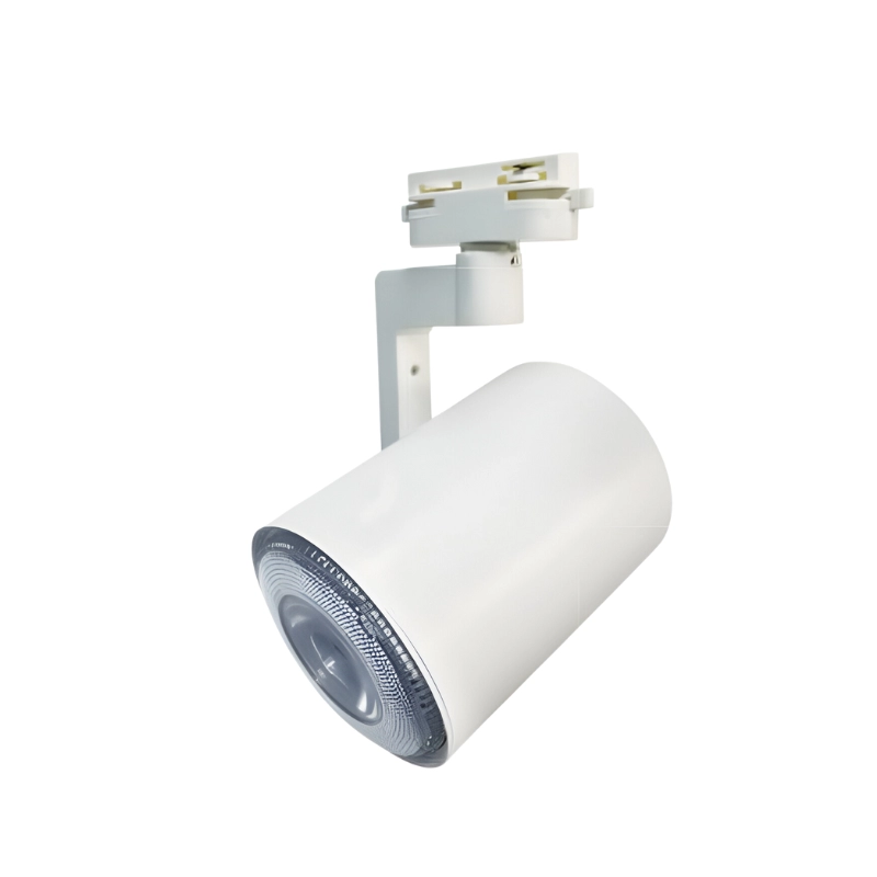 Spot Para Riel Mas Bombillo Par 30 Blanco En Metal ILUMAX