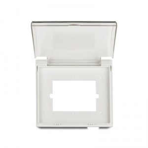 Tapa  De Exteriores   Plura Blanco    Veto