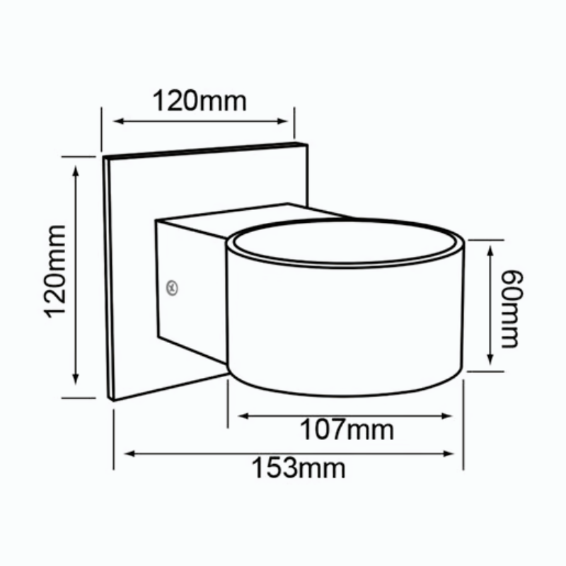 Aplique Tecnolite De Pared Cancri Smart