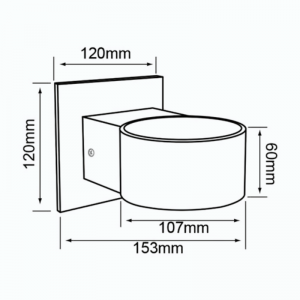 Aplique Tecnolite De Pared Cancri Smart