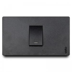 Interruptor Conmutable  4 Vias Premium Negro    Veto