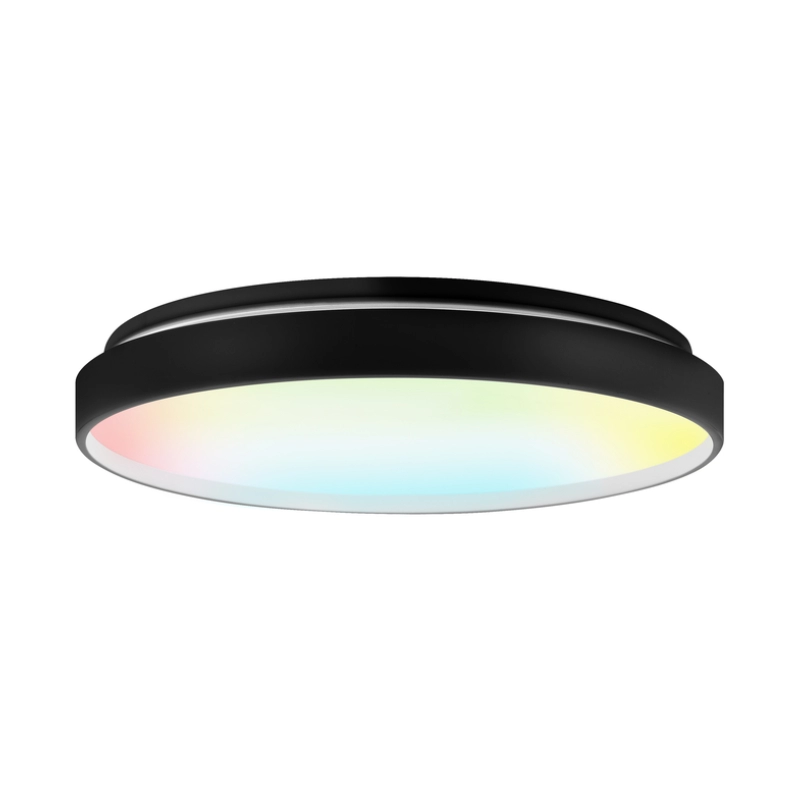 Luminaria Design Plafón Smart+ 32W/RGBW Negro